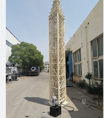 Steel COW Cell On Wheels 20m/25m/30m/35m/40m With Shelter And Erect Type Crank